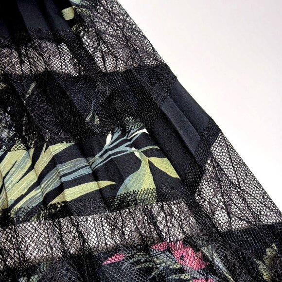 Anthropologie Daniel Rainn Narcisa Pleated Midi Skirt - Picture 12 of 12